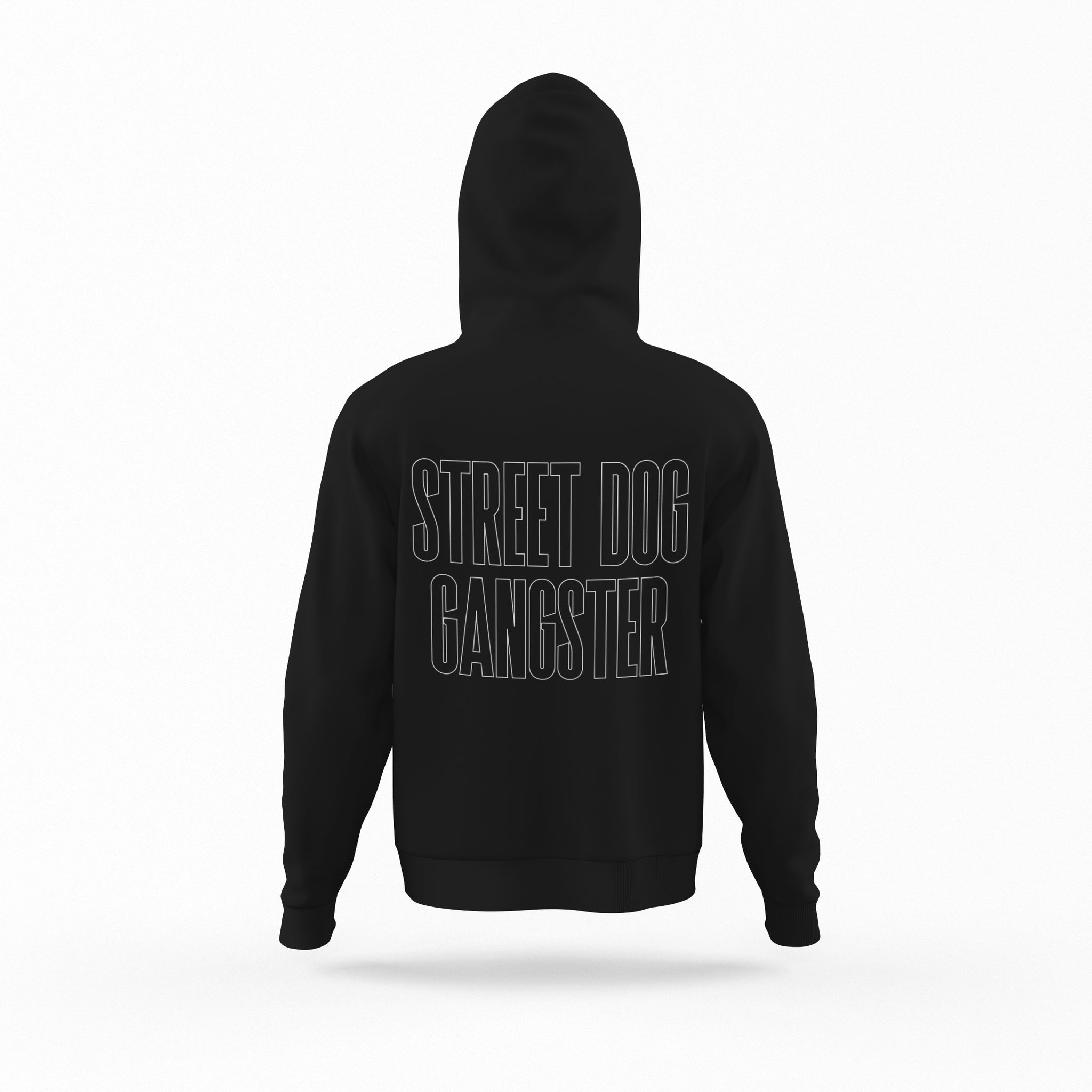 streetwear black hoodie