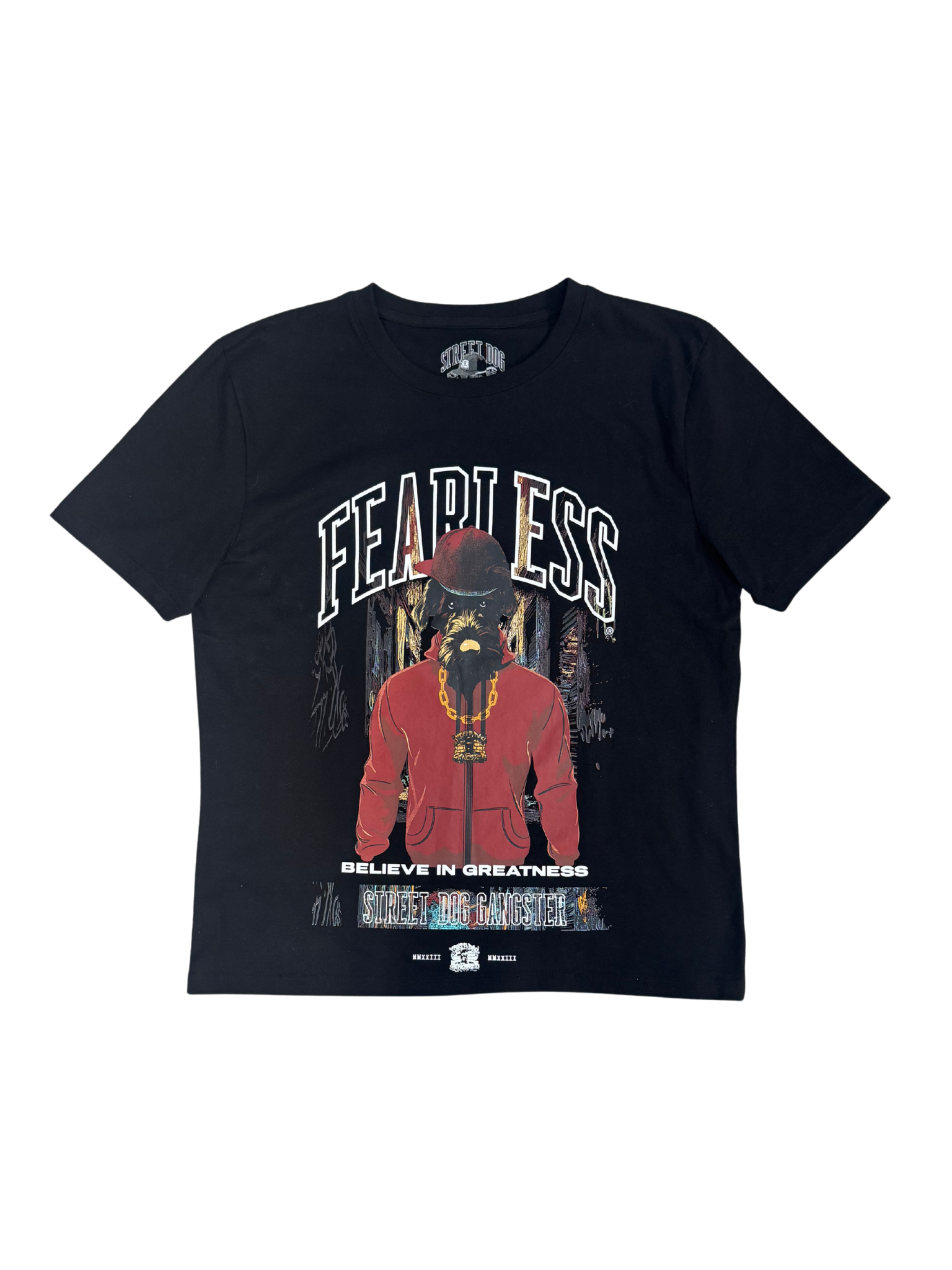 Believe in Greatness Black T-Shirt – 100% Peruvian Cotton