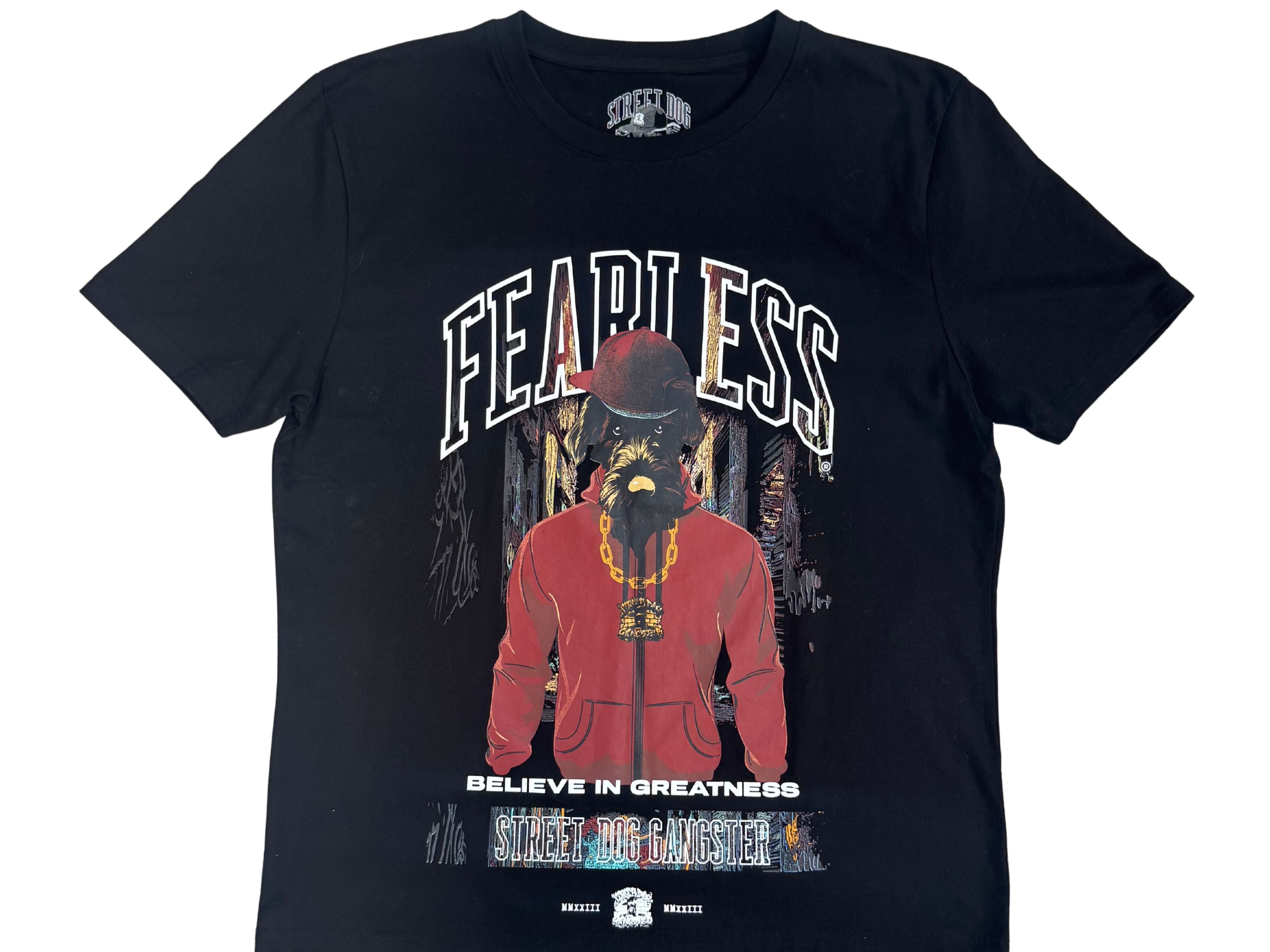 Believe in Greatness Black T-Shirt – 100% Peruvian Cotton