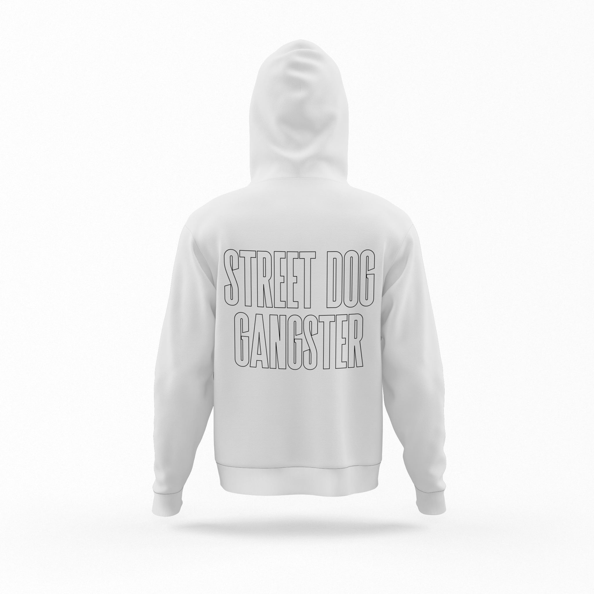 streetwear white hoodie