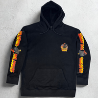 Limited Edition Black Hoodie – Graffiti-Inspired Design