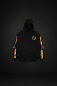 Graffiti Hoodie - Dark Background