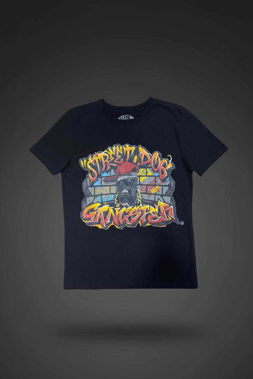 Graffiti T-Shirt - Fearless Style Dark Background