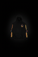 Limited Edition Graffiti Hoodie - Dramatic Dark Background