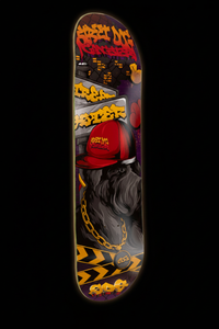 Skateboard Deck - Dark Background
